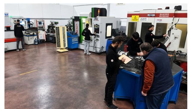 Hassas işleme ve CNC hattımız