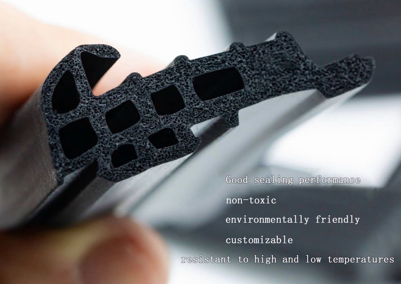Hybrid Mullion Seal Design: Sponge + Solid EPDM